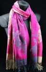 pink scarf